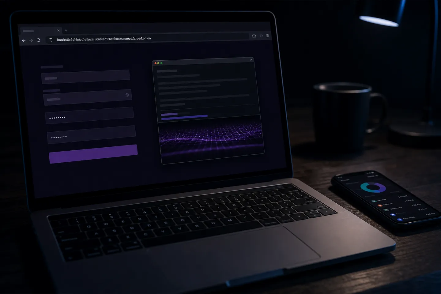 laptop registration on darknet market scene