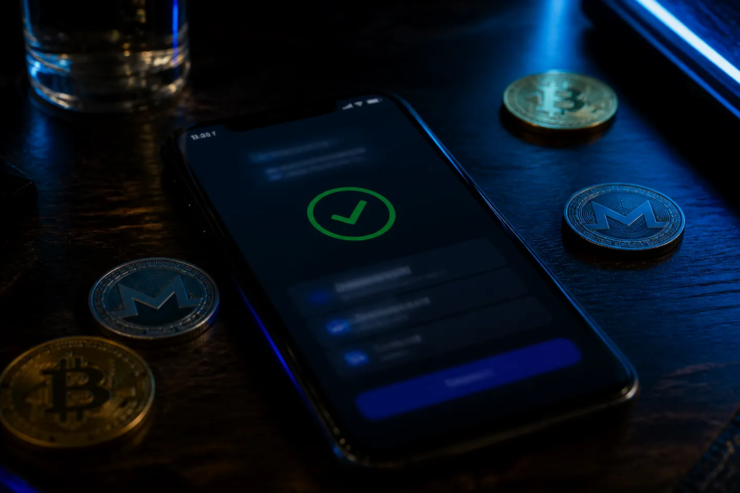 Torzon Market transaction on a smartphone
