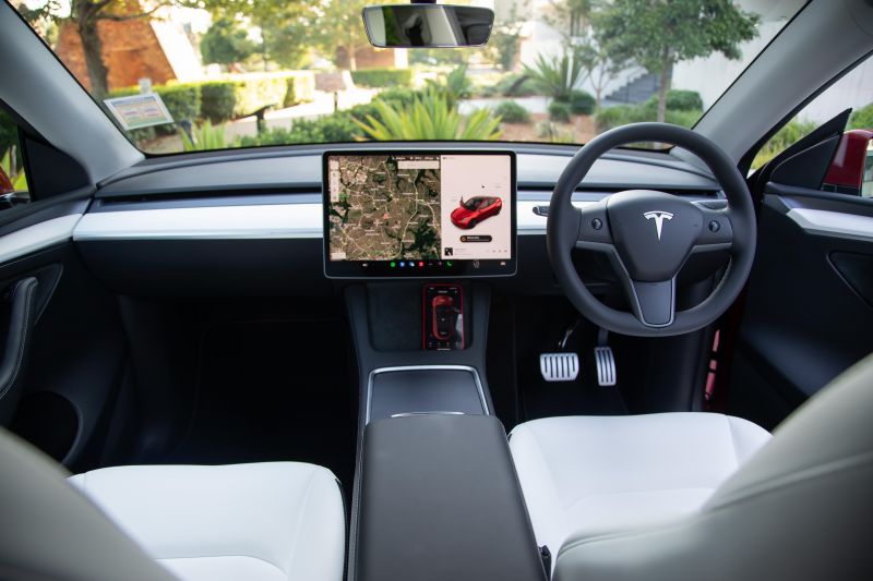 Tesla Model Y Performance Interior